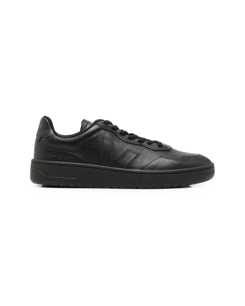 VEJA V-90 Leather Sneakers Black