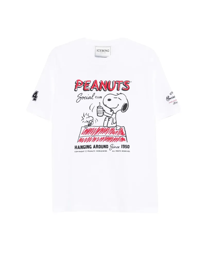 Iceberg Peanuts Graphic T-shirt White
