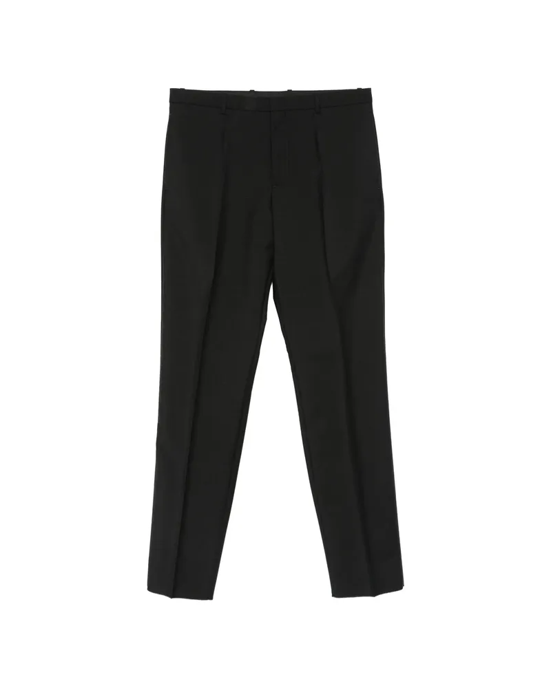 Jil Sander Tailored Pressed-crease Trousers Black