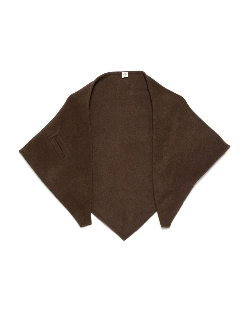 The Garment Wool Blend Scarf Brown