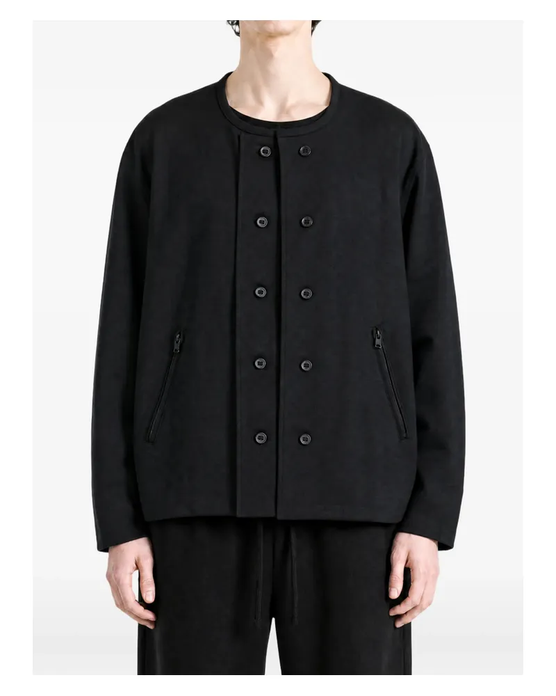 Y-3 Sport Uniform Adaptive Collarless Blouson Black