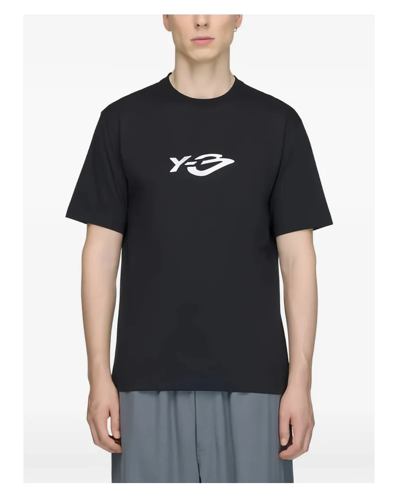 Y-3 Y-3 T-shirts And Polos Black