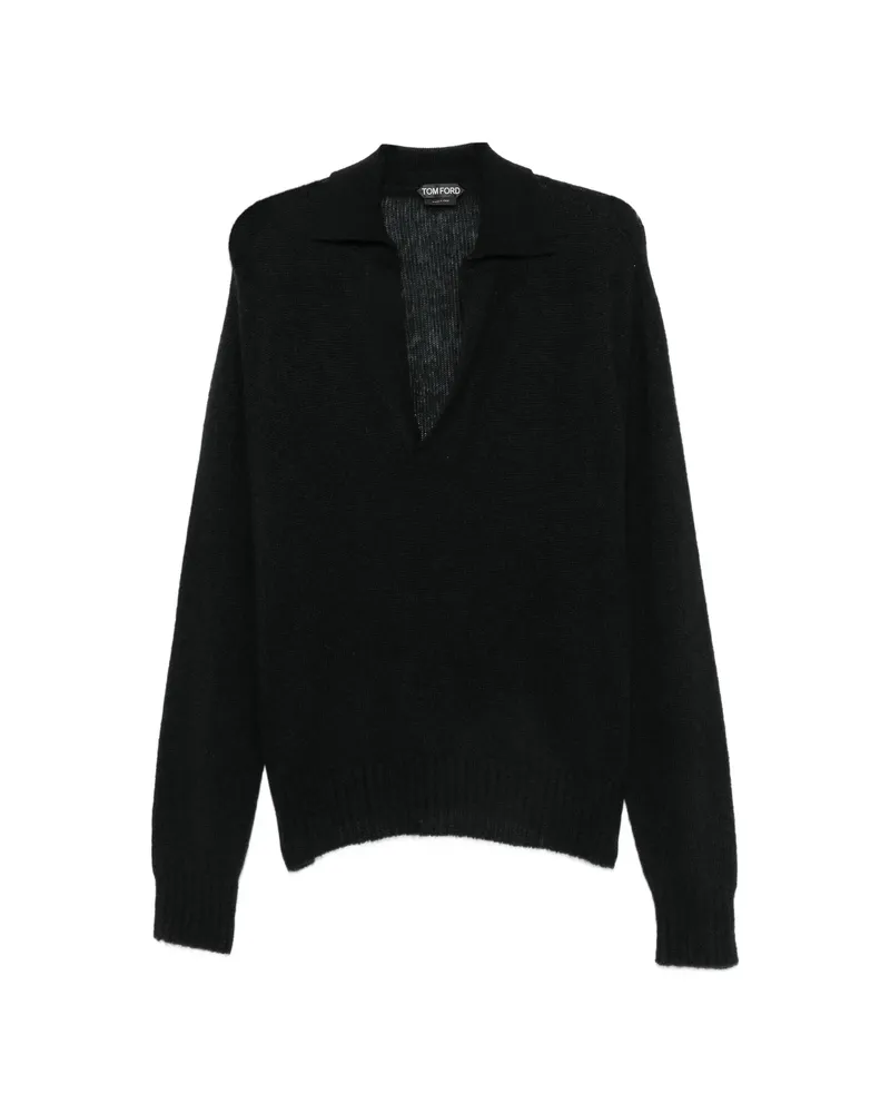 Tom Ford V-neck Sweater Black