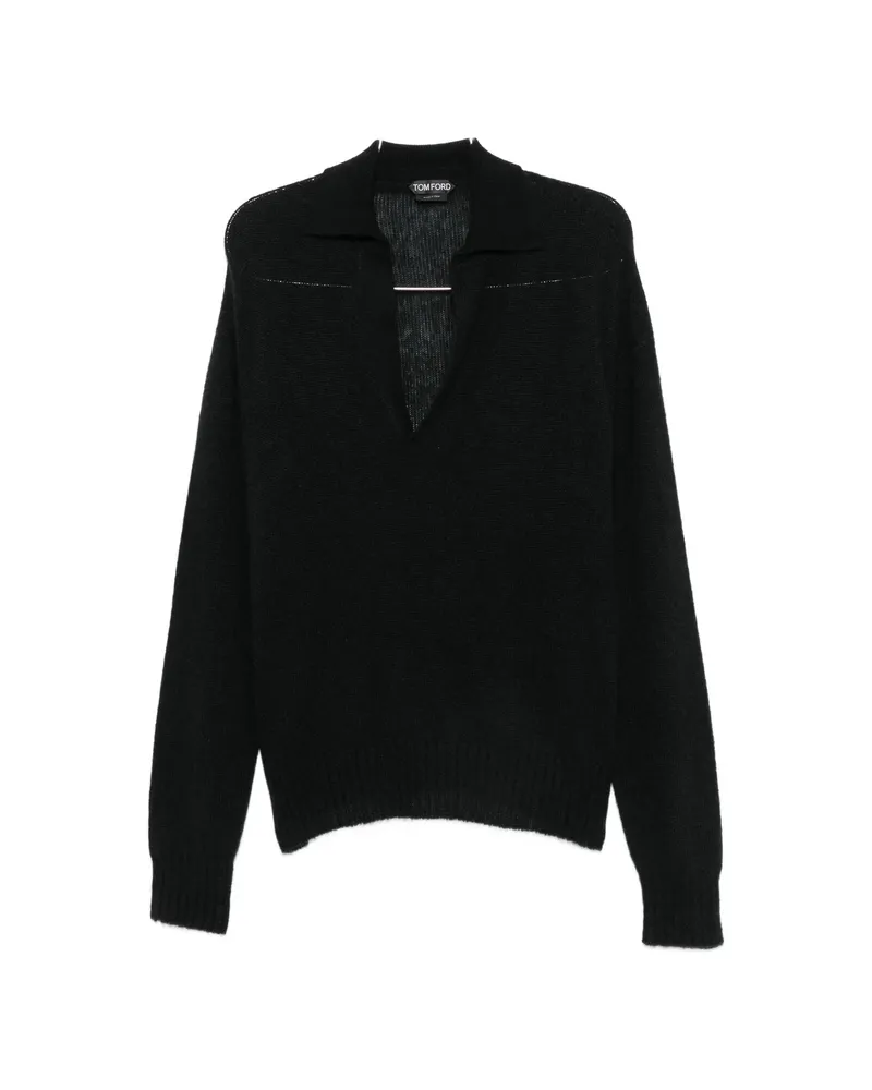 Tom Ford V-neck Sweater Black