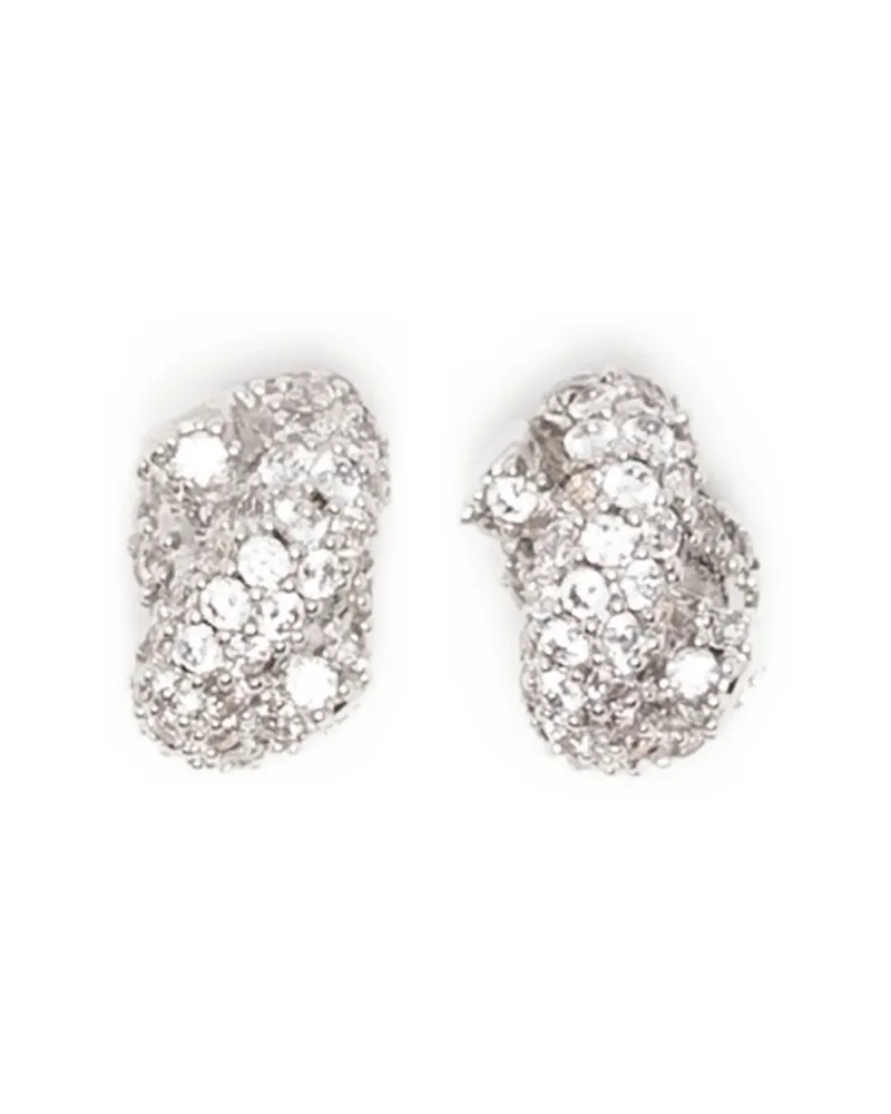 Kate Spade Sailor's Knot Stud Earrings Silver