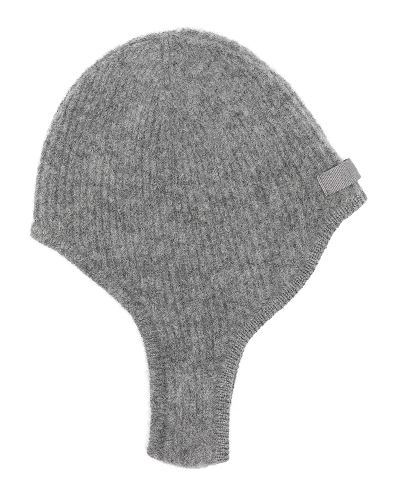 Jacquemus Gros Grain Hood Grey