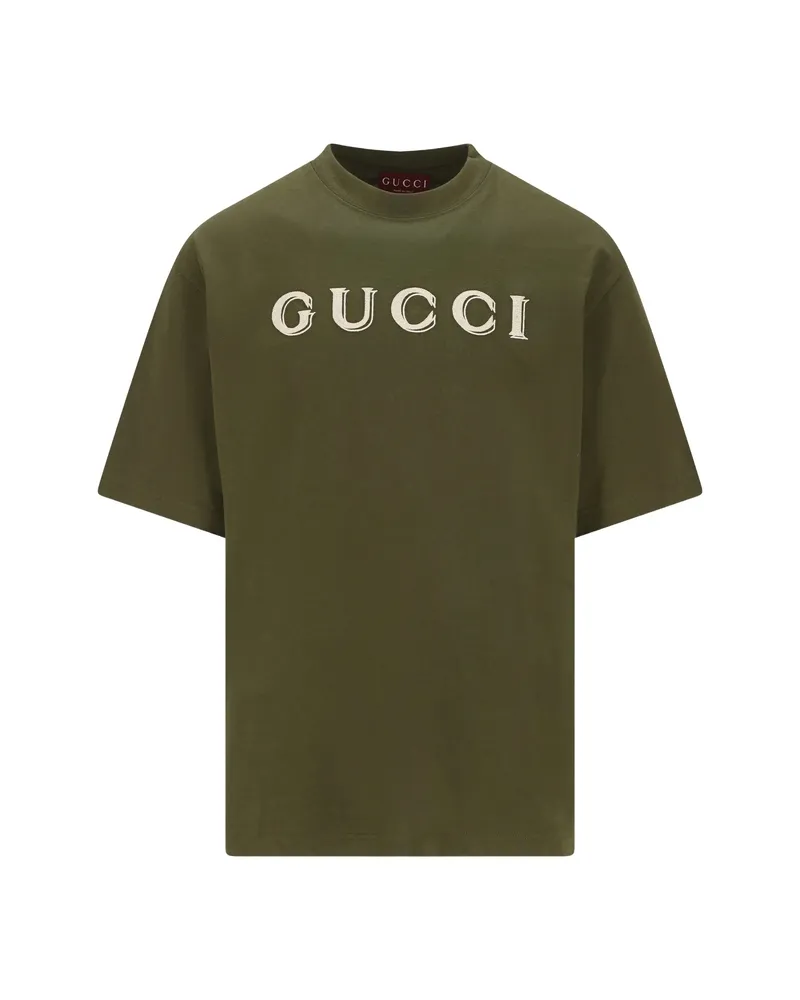 Gucci Cotton Jersey T-shirt Green