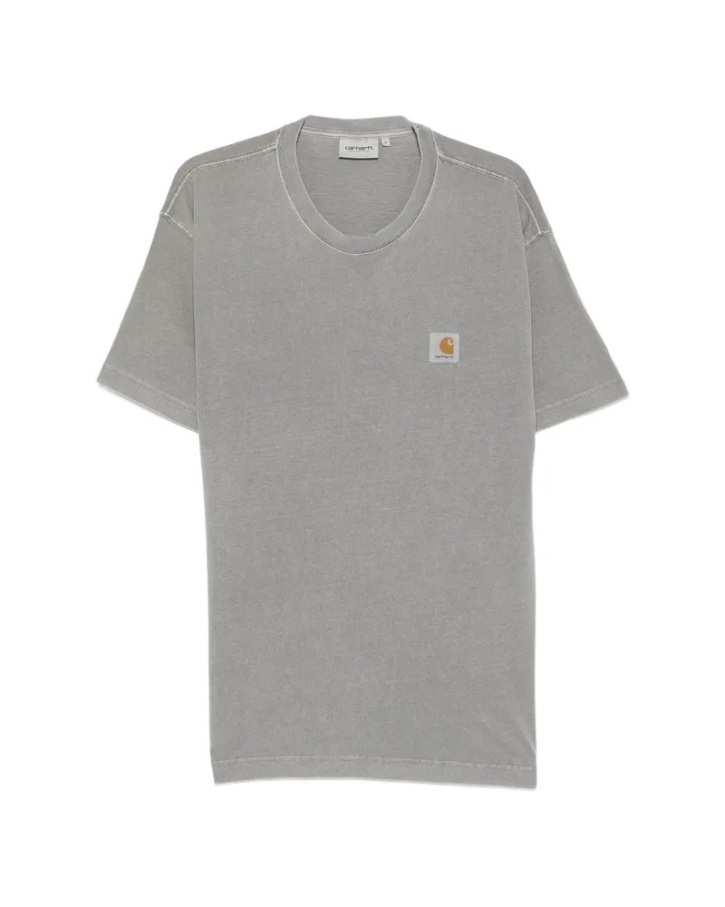 Carhartt WIP Logo-patch T-shirt Grey