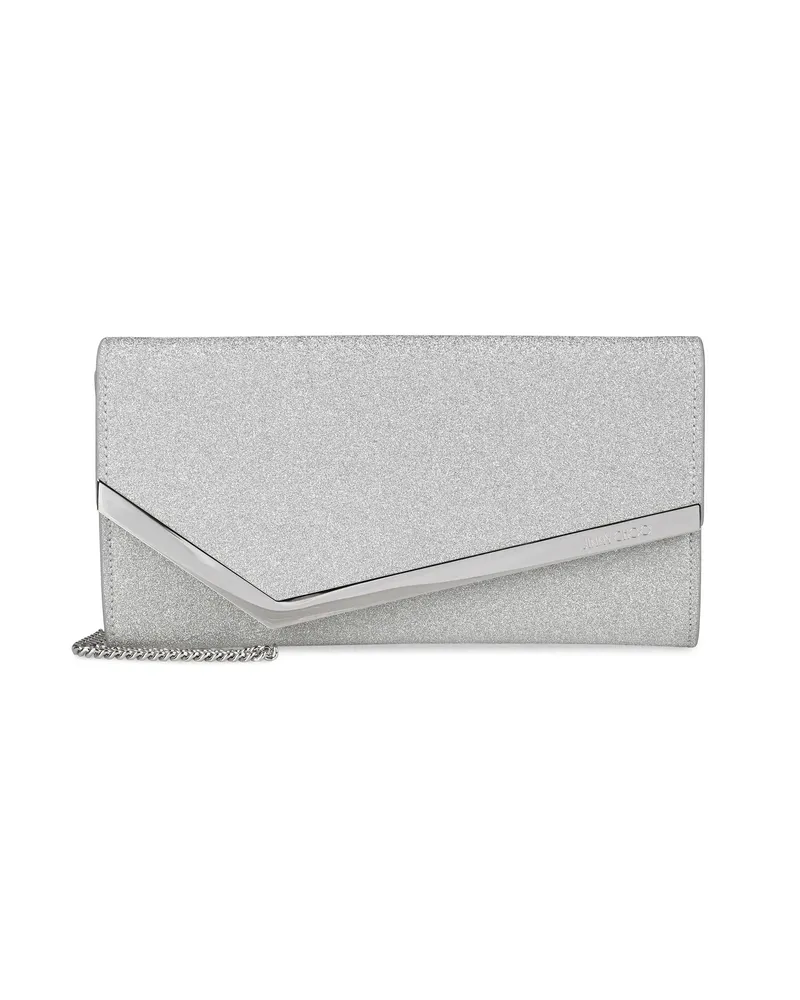 Jimmy Choo Emmie Clutch Grey