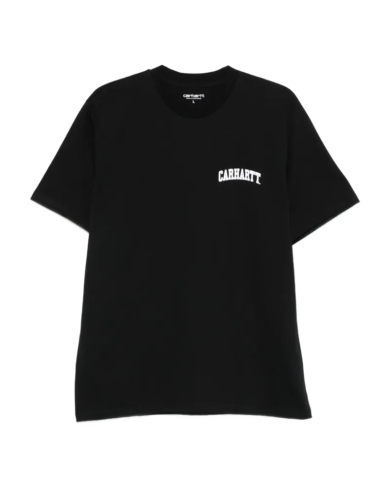 Carhartt WIP Logo-print Cotton T-shirt Black