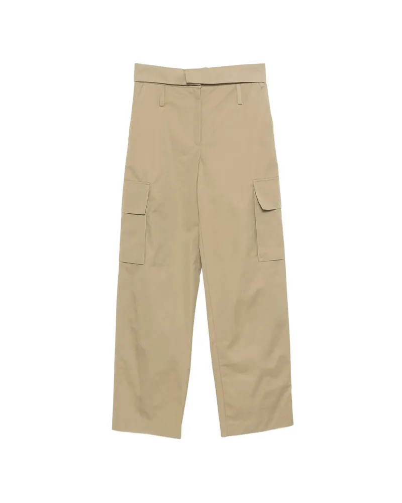 IRO Indra Belt Loop Pocket Trousers Green