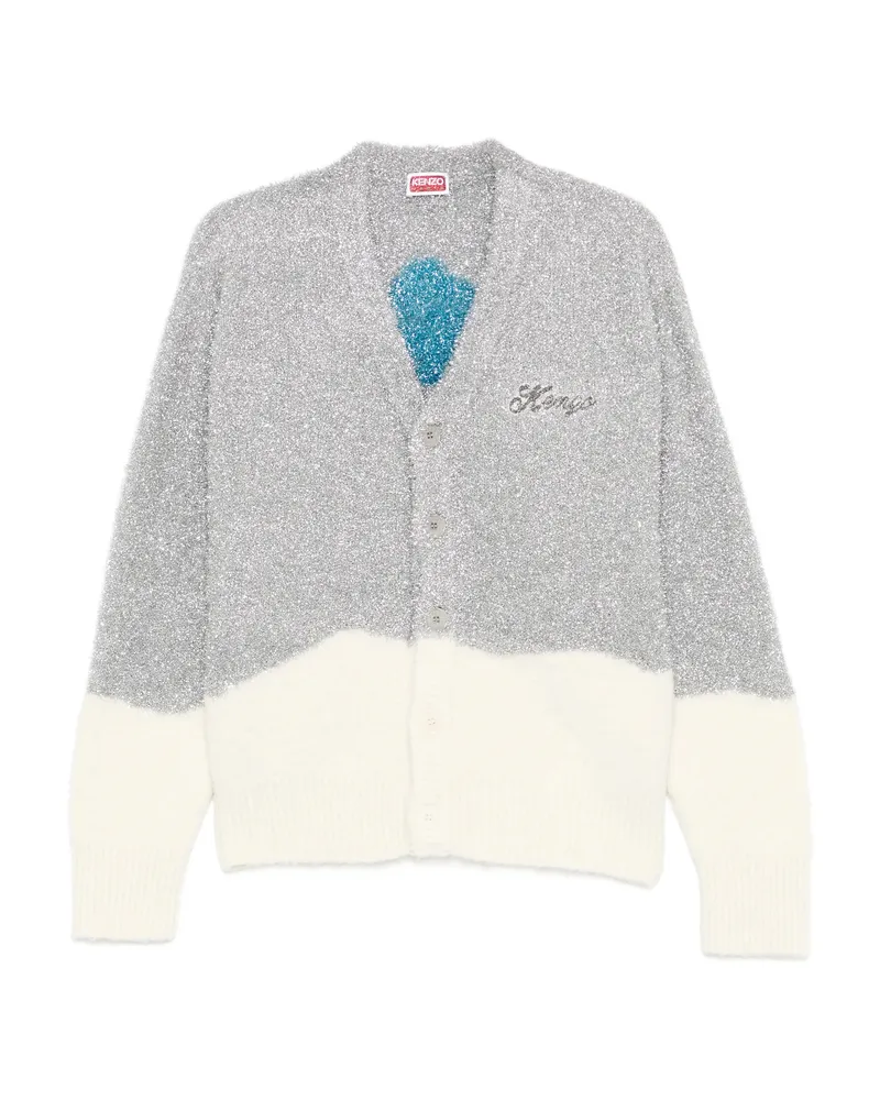 Kenzo Winter Holidays Cardigan Grey
