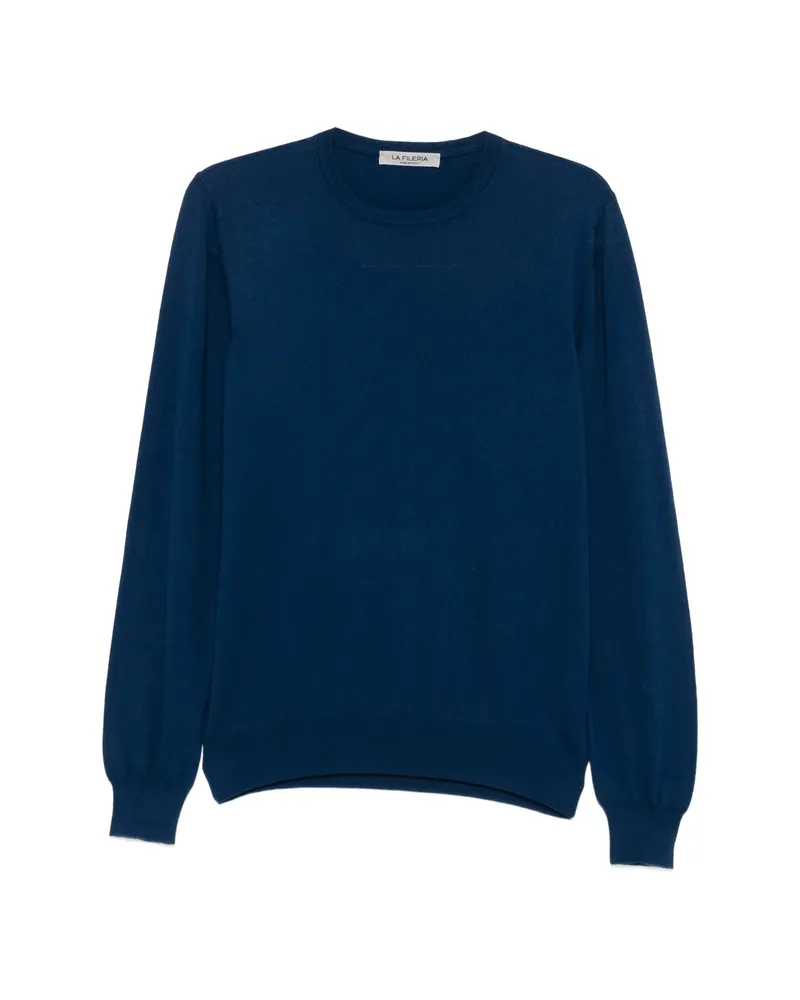 La Fileria Long-sleeve Sweater Blue