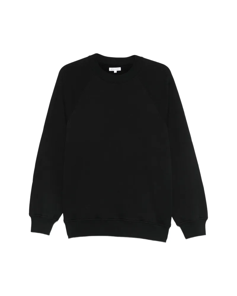 Kaptain Sunshine Raglan Long-sleeve Sweatshirt Black