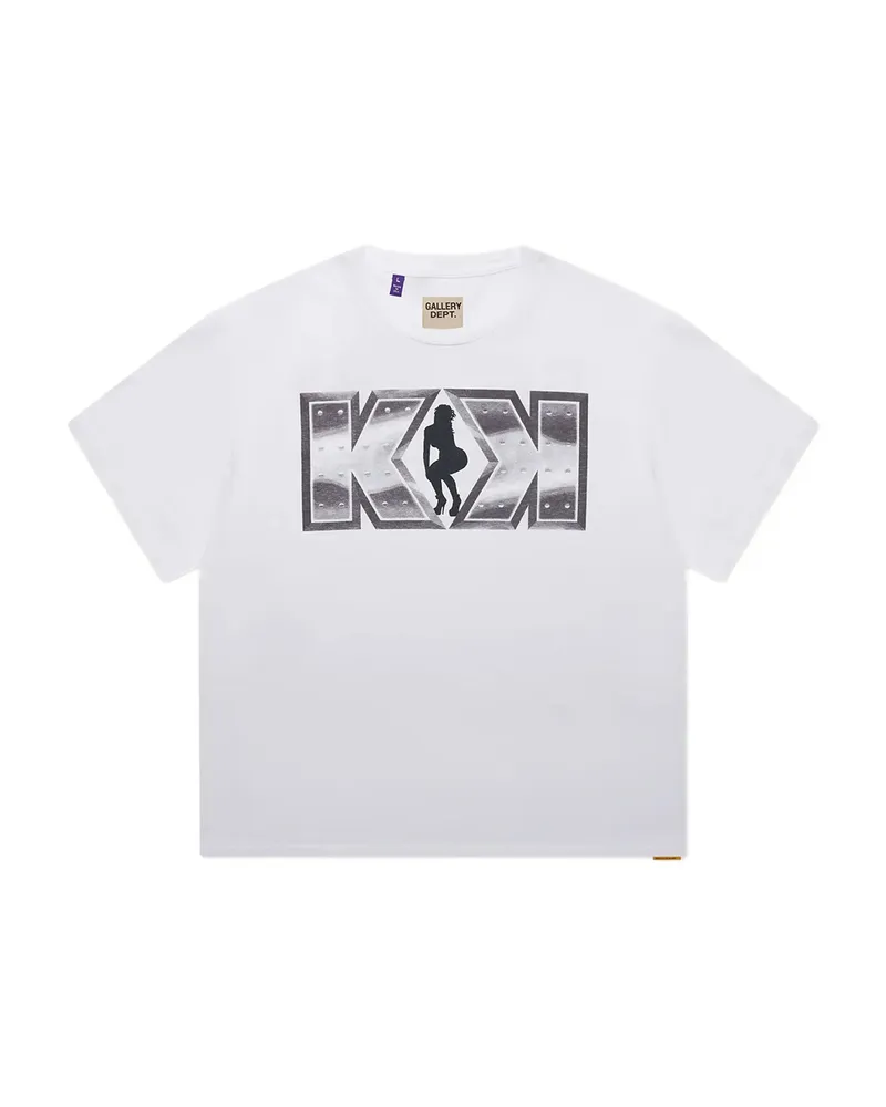 GALLERY DEPT. Graphic-print Cotton T-shirt White