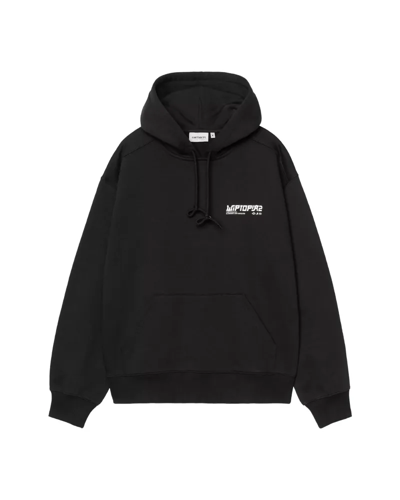 Carhartt WIP Wiptopia 2 Graphic-print Hoodie Black