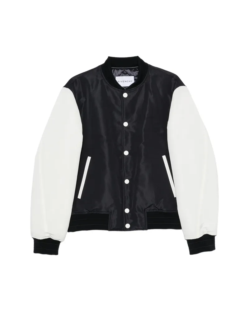 Givenchy Logo-embroidered Bomber Jacket Black