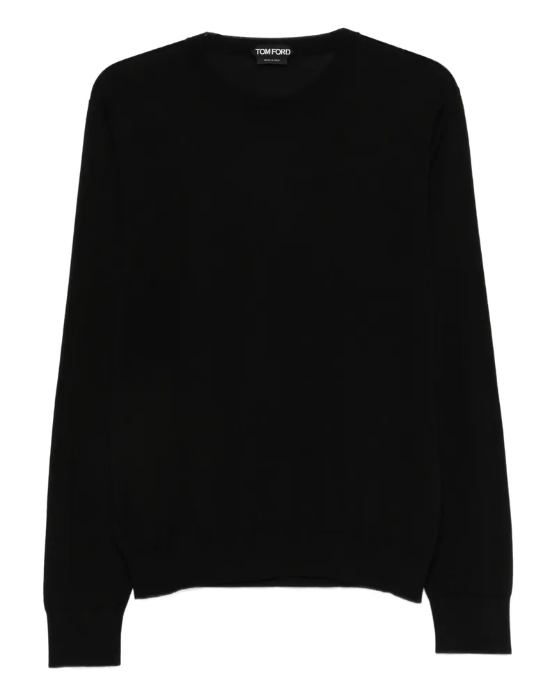 Tom Ford Crew-neck Top Black