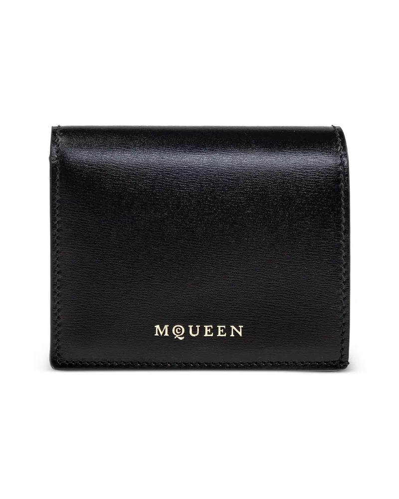 Alexander McQueen Leather Wallet Black