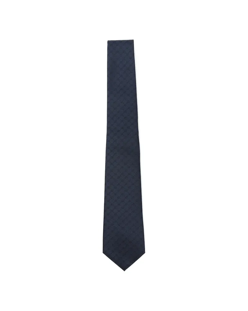 Gucci GG Supreme Tie Blue
