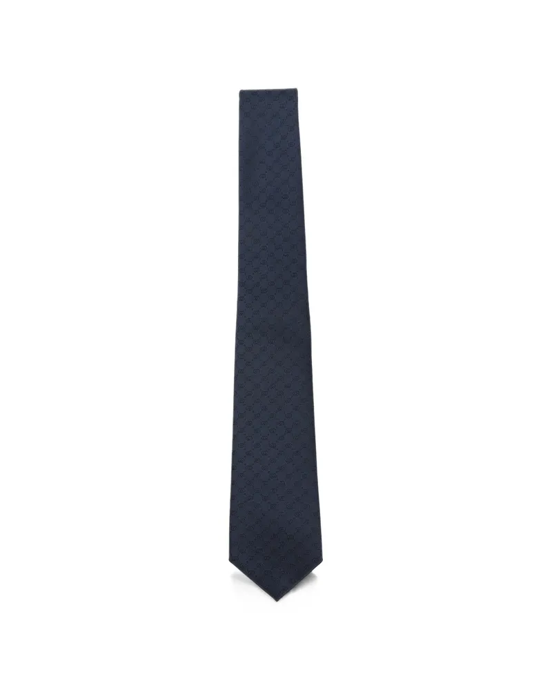 Gucci GG Supreme Tie Blue