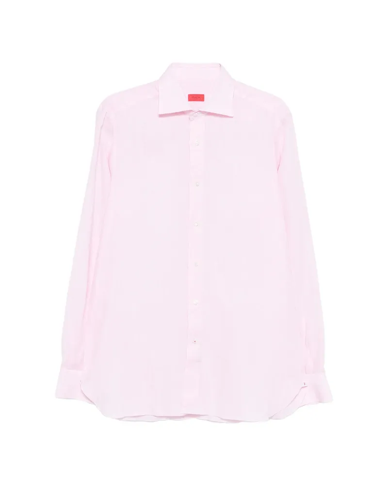 Isaia Long-sleeve Shirt Pink