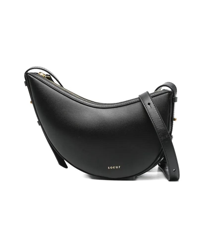 Soeur Wino Shoulder Bag Black