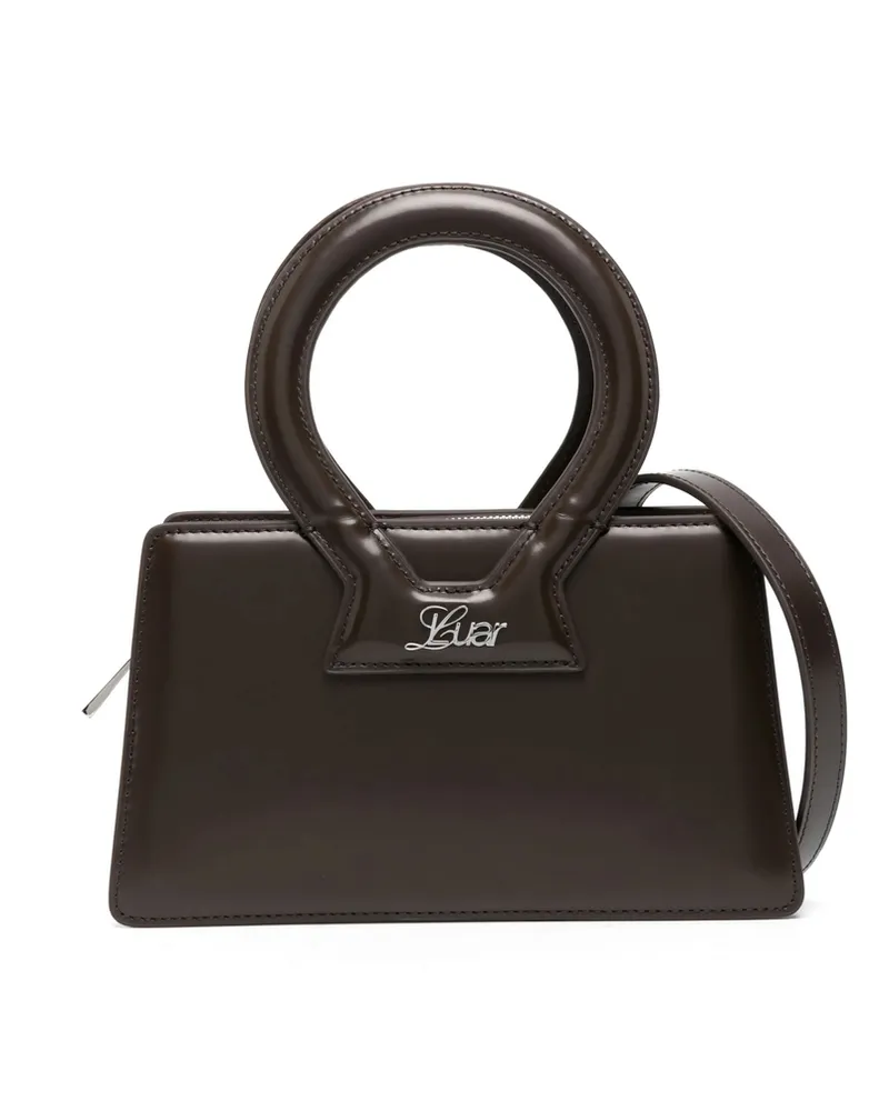 Luar Ana Leather Shoulder Bag Brown