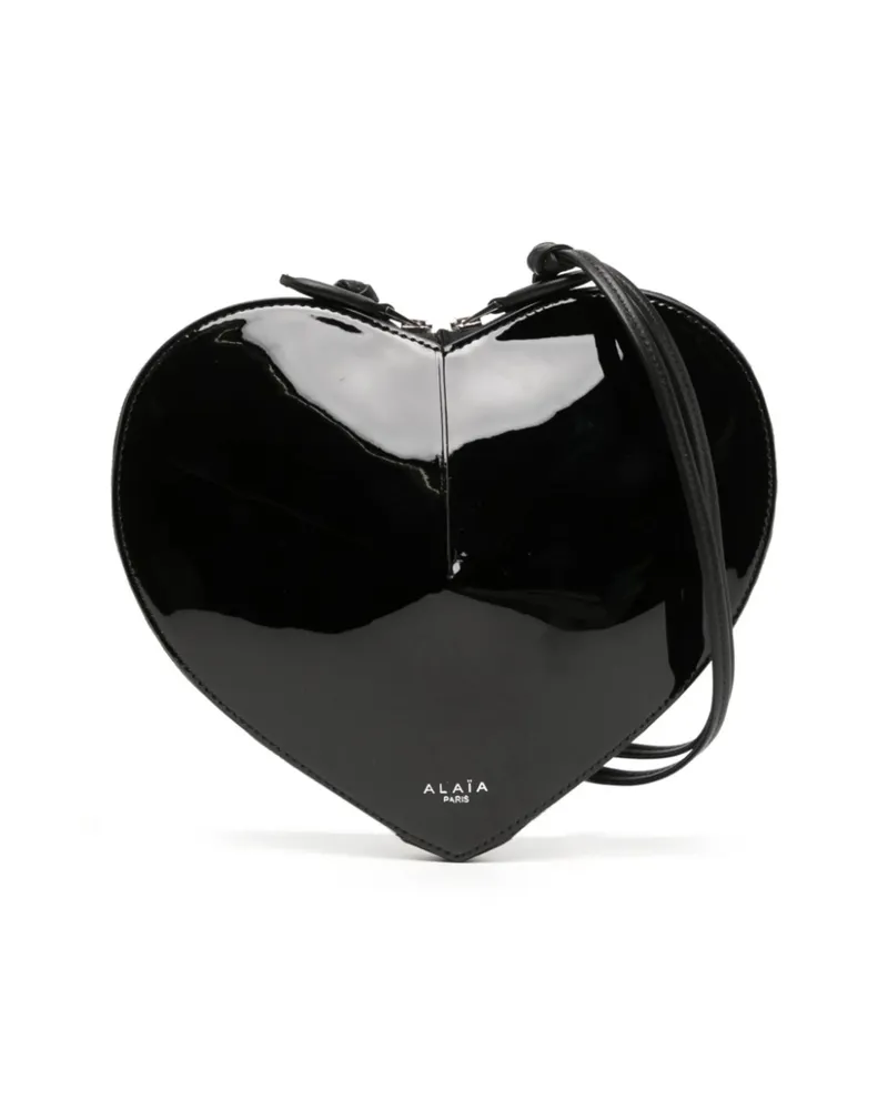 Alaïa Le Caur Shoulder Bag Black