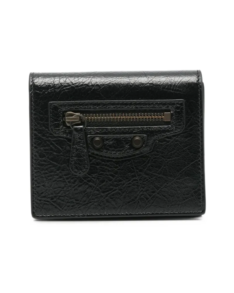 Balenciaga Le City Tri-fold Wallet Black