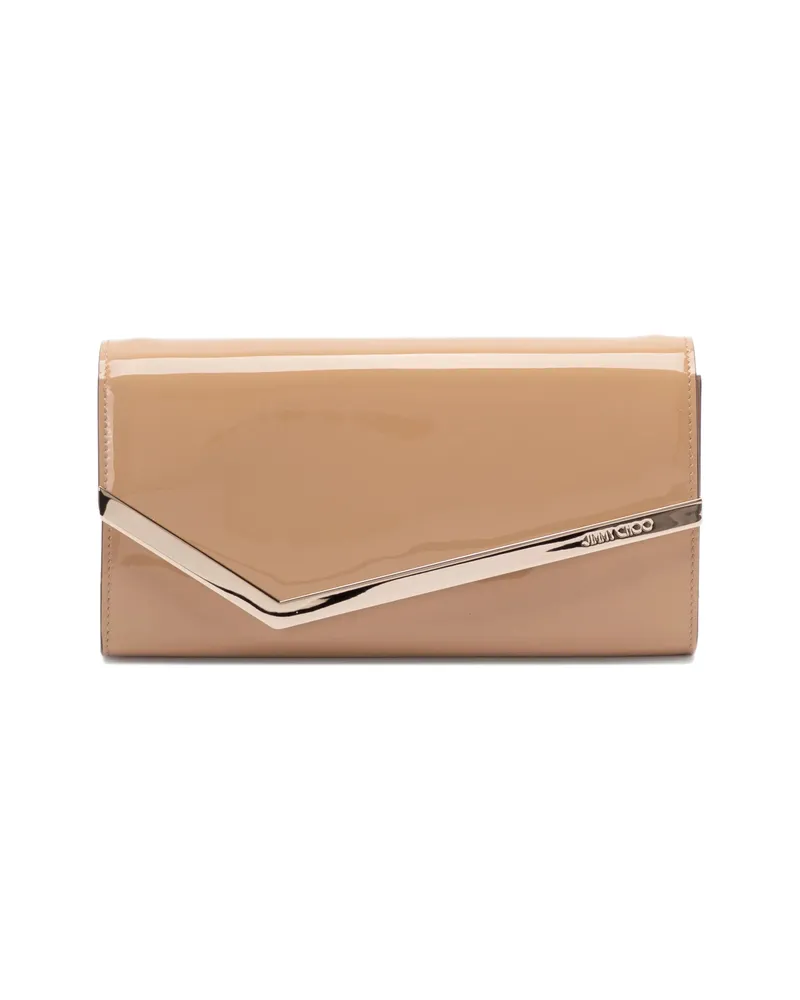 Jimmy Choo Emmie Clutch Bag Neutrals