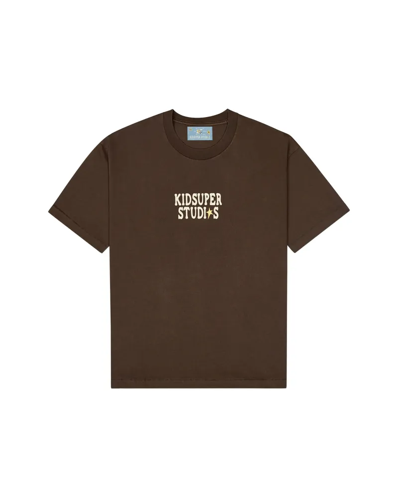KidSuper T-shirts And Vests Brown