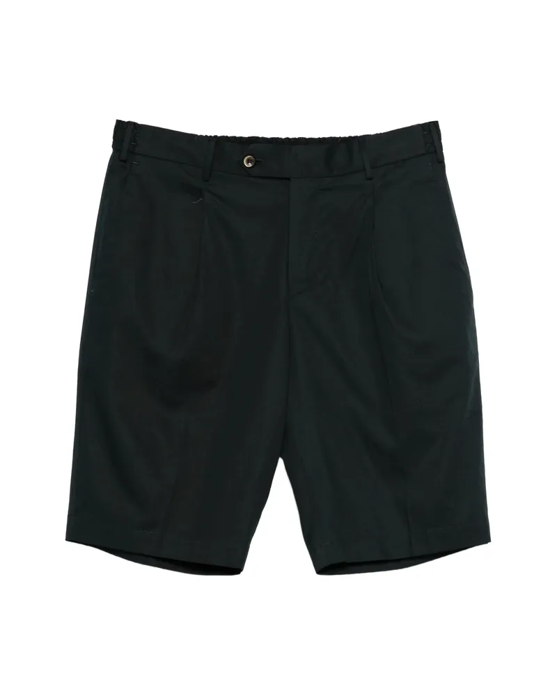 PT TORINO Pleated Shorts Blue