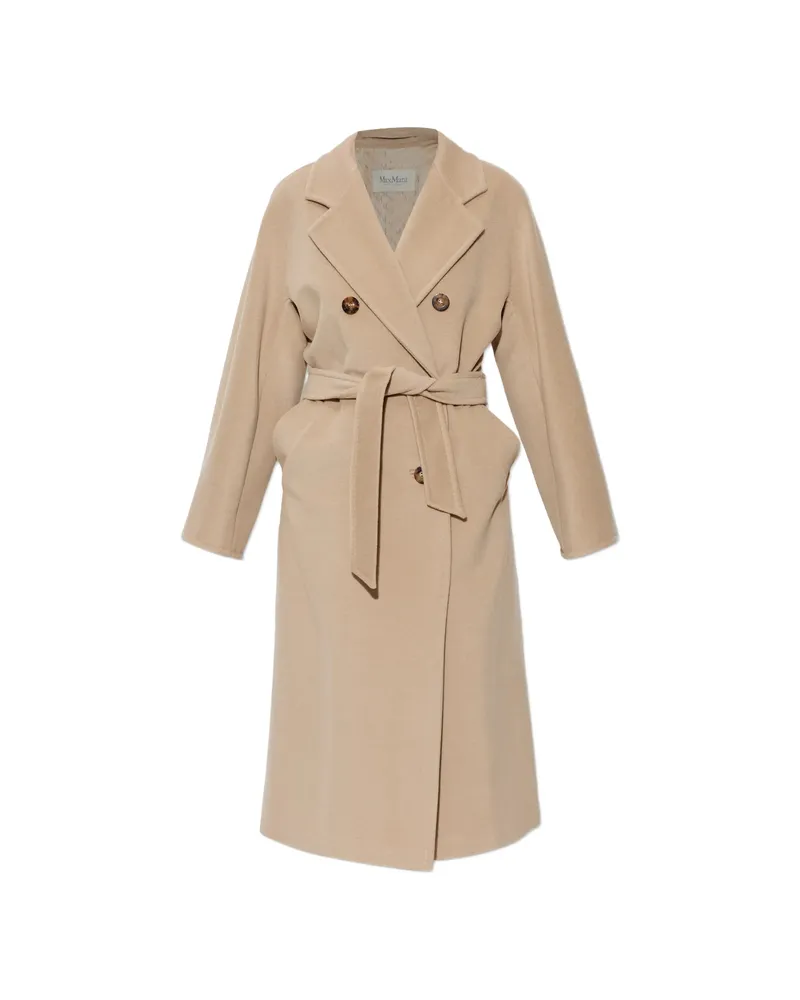 Max Mara Madame Double-breasted Coat Neutrals