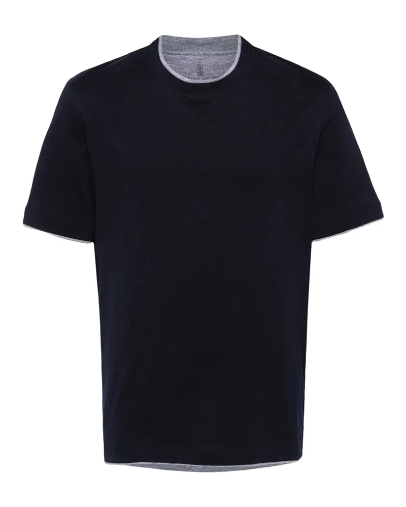 Brunello Cucinelli Layered-effect T-shirt 