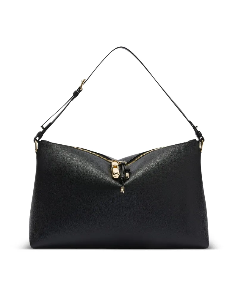 Furla Large Debby Shoulder Bag Black