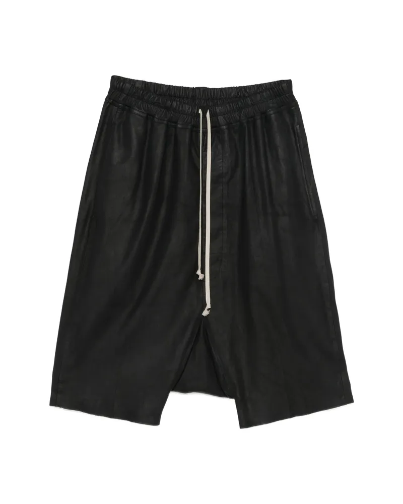Rick Owens Drawstring Shorts Black