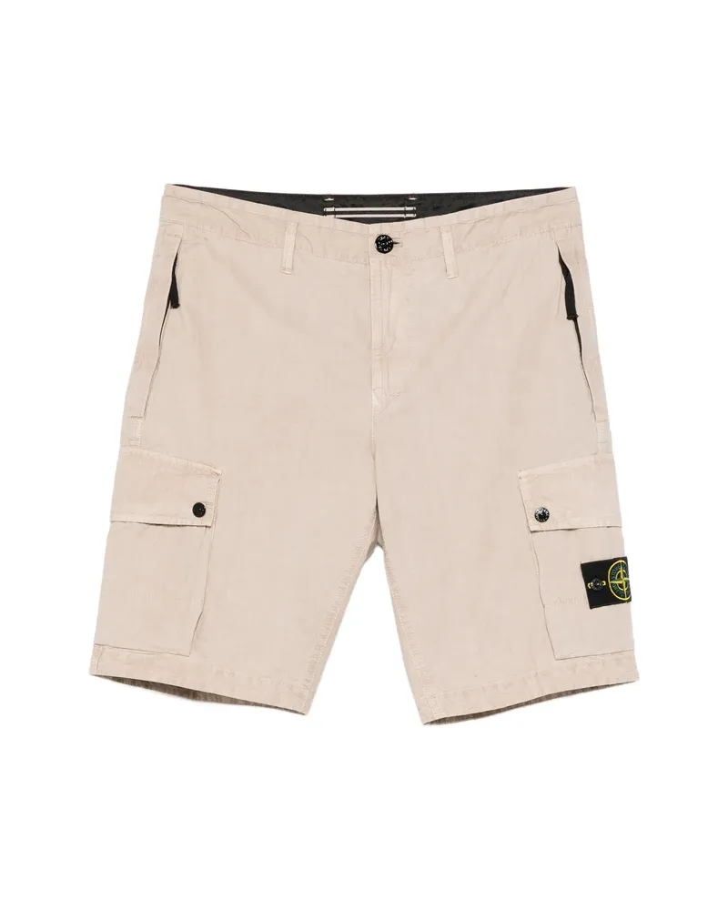 Stone Island Cargo-pocket Shorts Neutrals