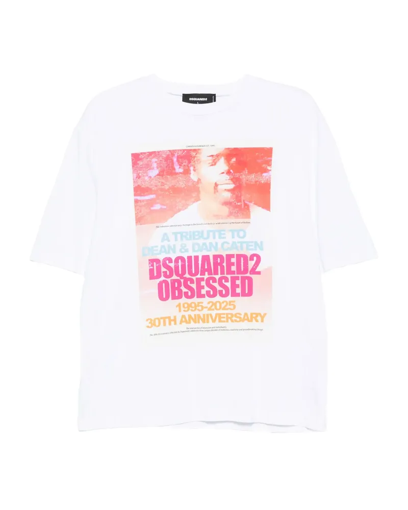 Dsquared2 Print T-shirt White