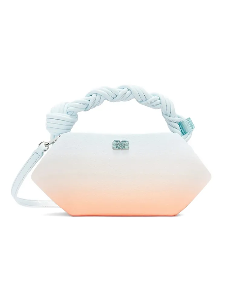 Ganni Bou Gradient Shoulder Bag Blue