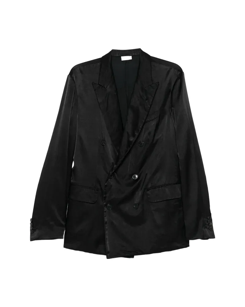 Dries van Noten Double-breasted Blazer Black