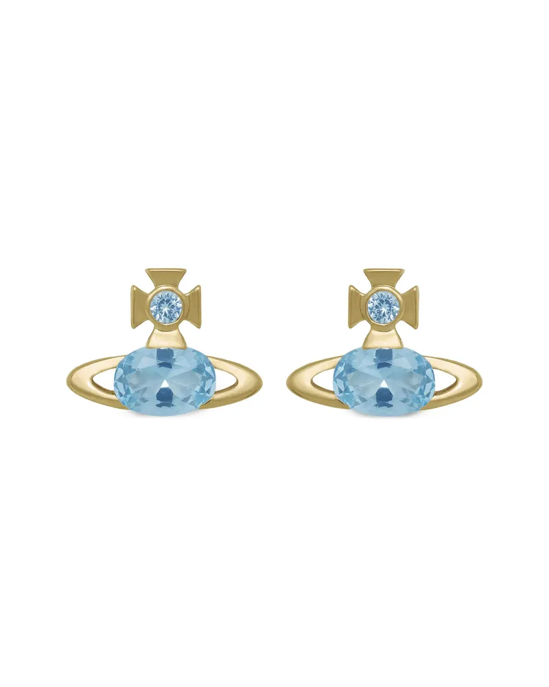 Vivienne Westwood Allie Crystal-embellished Earrings Gold