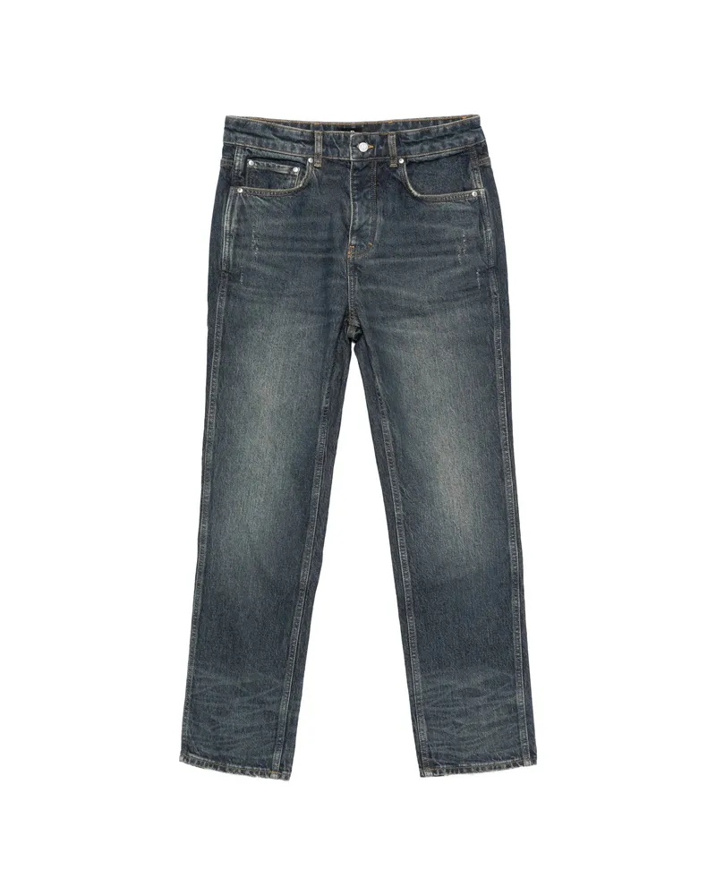 REPRESENT R1 Logo-plaque Jeans Blue