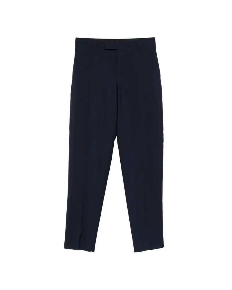 Fendi Press-crease Trousers Blue