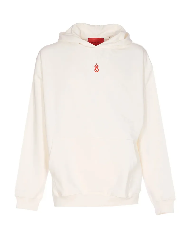 Vision Of Super Flame-embroidered Hoodie 