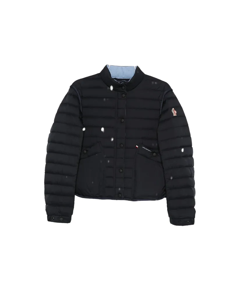 Moncler Madulains Button Quilted Jacket Blue