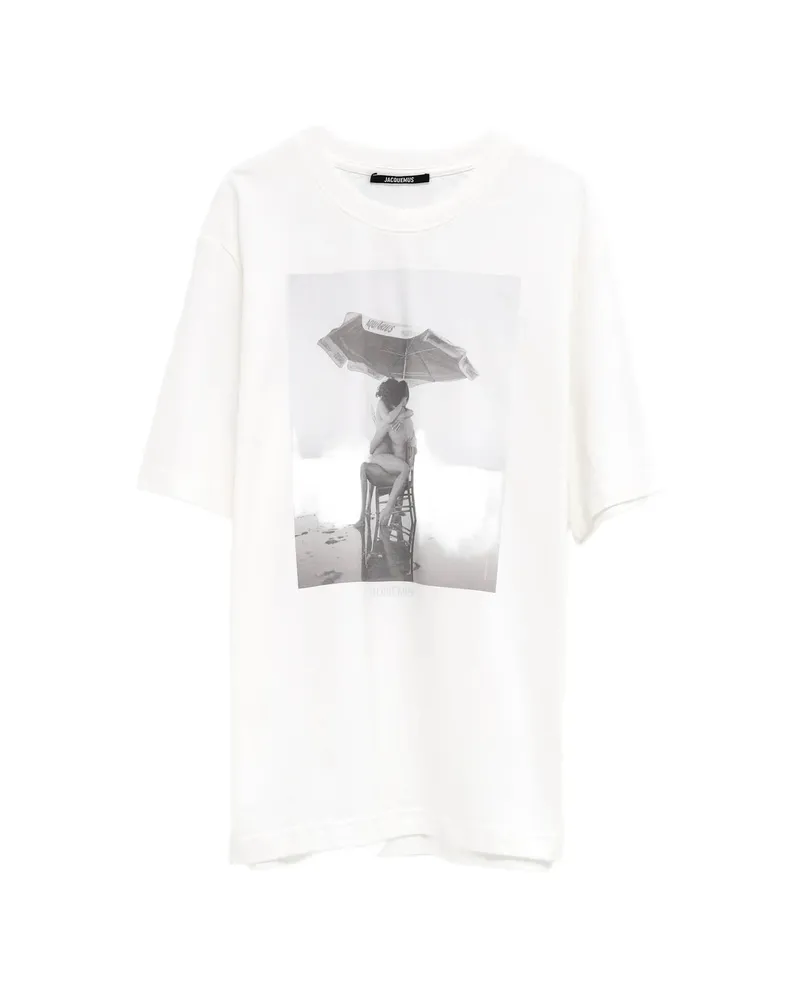 Jacquemus Graphic-print T-shirt White