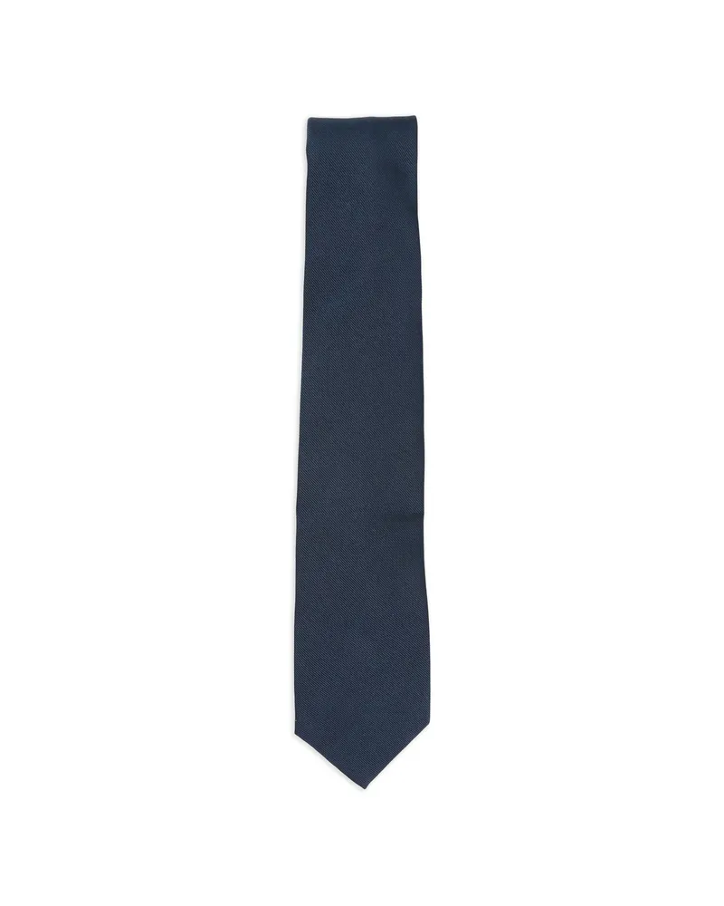 BARBA Twill Tie Blue