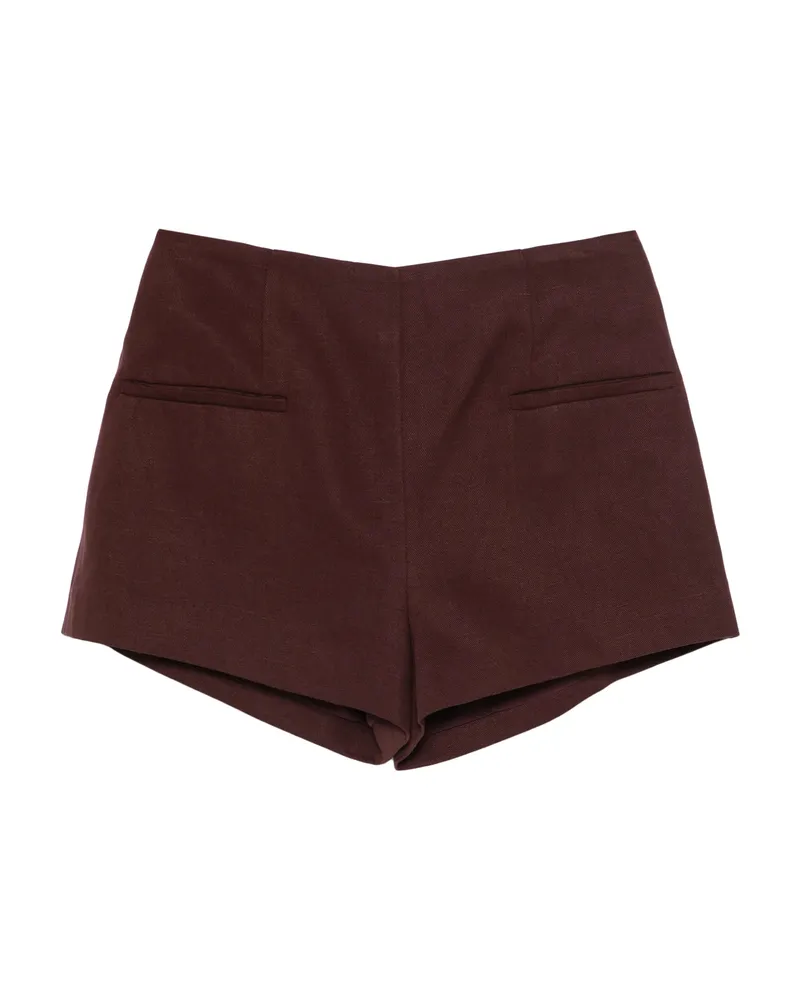 Faithfull The Brand Florine Pocket Shorts Red