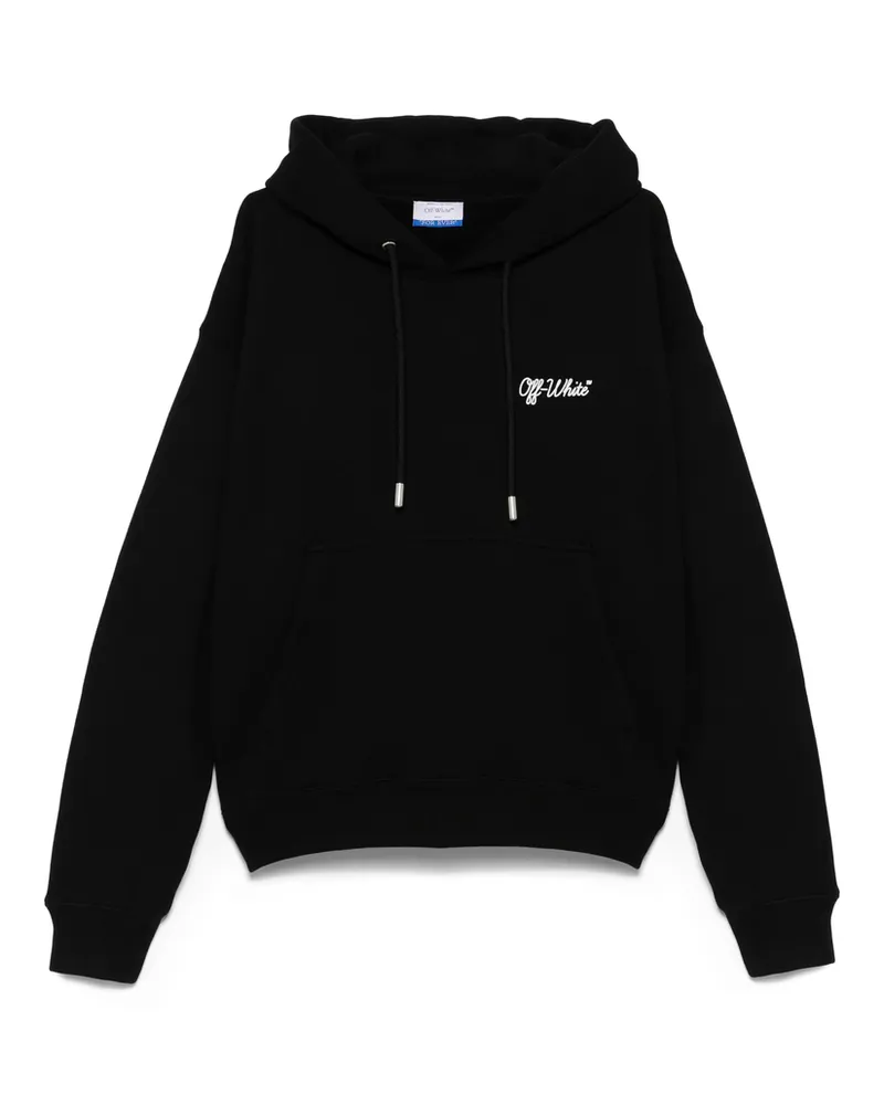 OFF-WHITE Arrow Skate Hoodie Black
